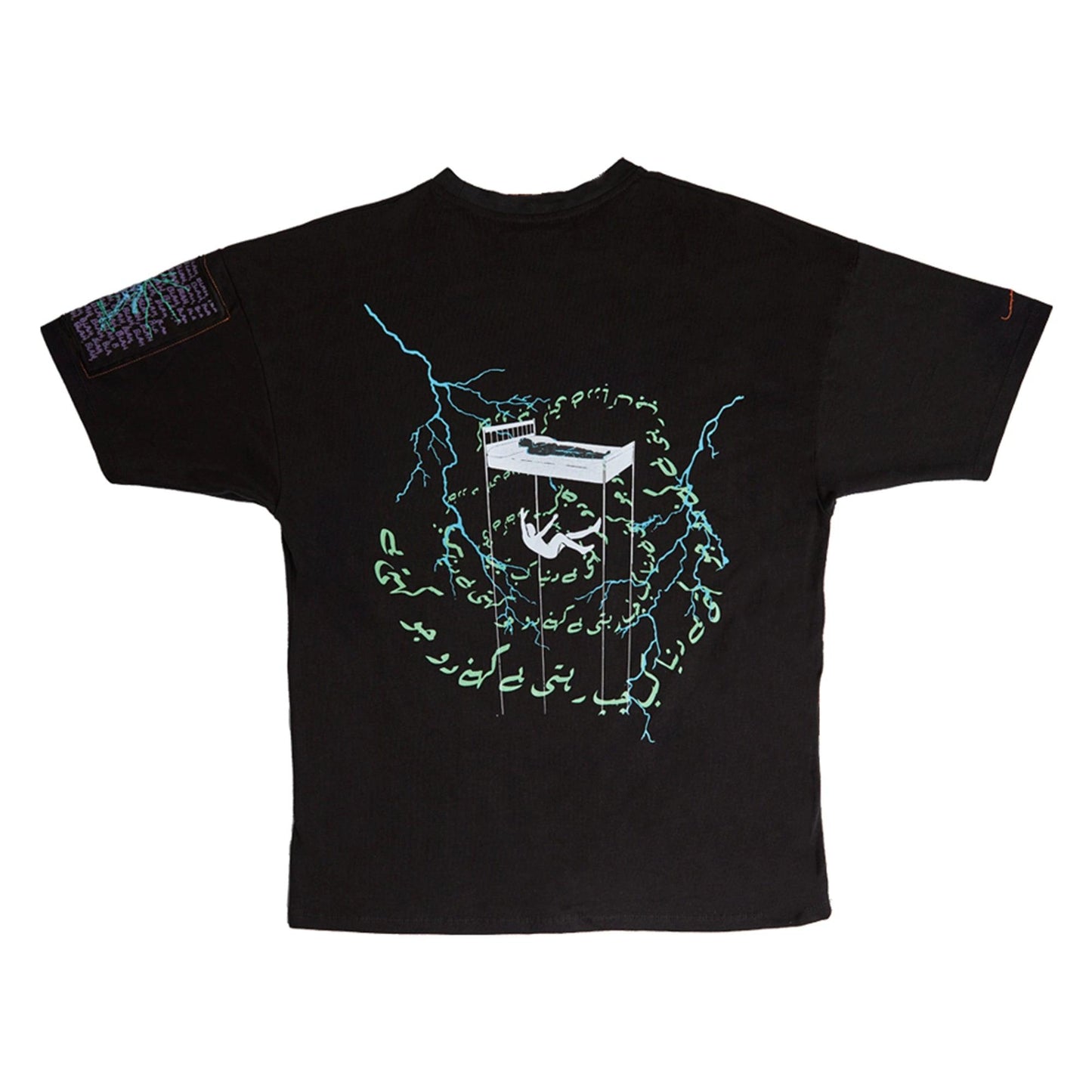 “KEHNAY DO JO KEHTI HAI” JET BLACK T-SHIRT - SIFAR