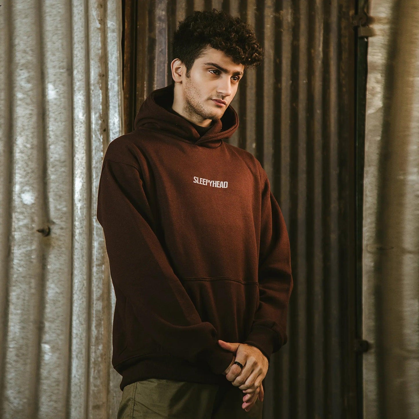 Dark Brown Hoodie - SIFAR
