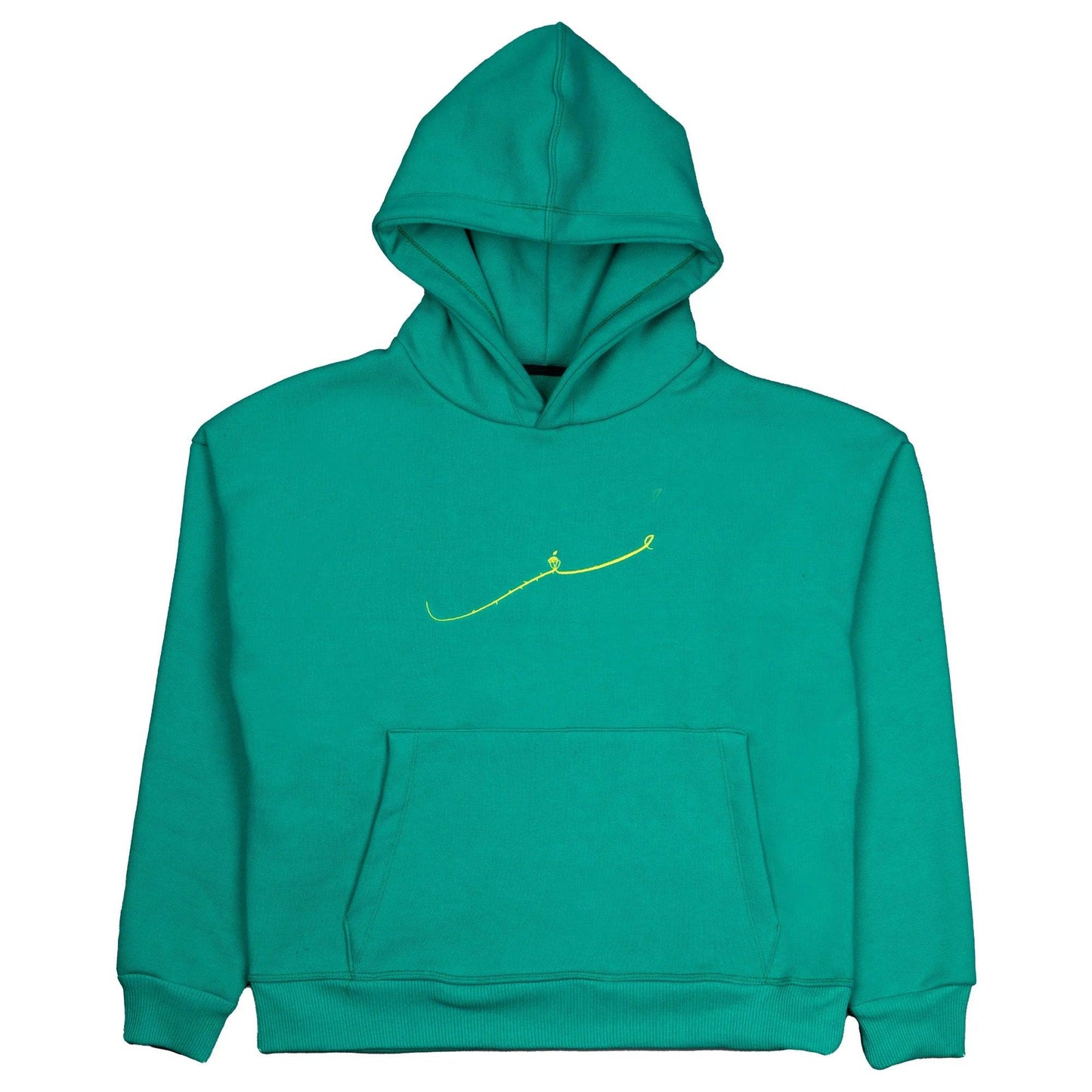 “SIYAH” Caribbean Green Hoodie - SIFAR