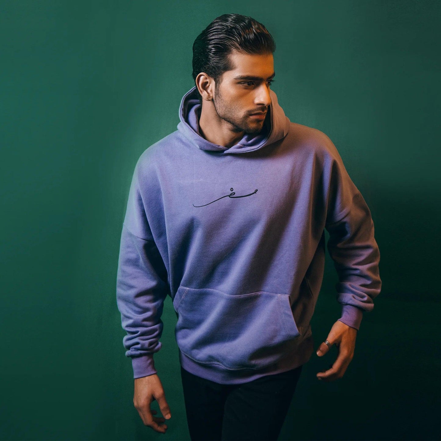 “Mai Duniya sy Alag” Lavender Hoodie - SIFAR