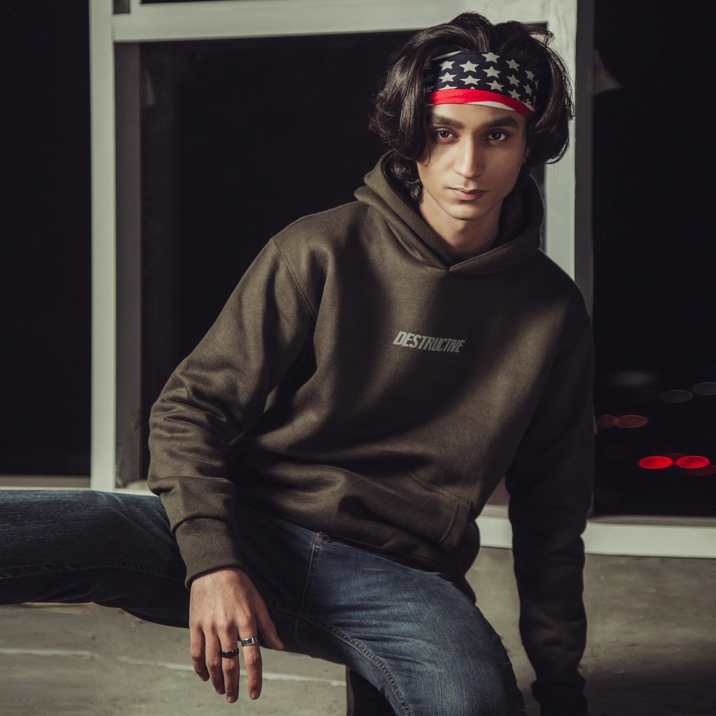 Olive Green Hoodie - SIFAR