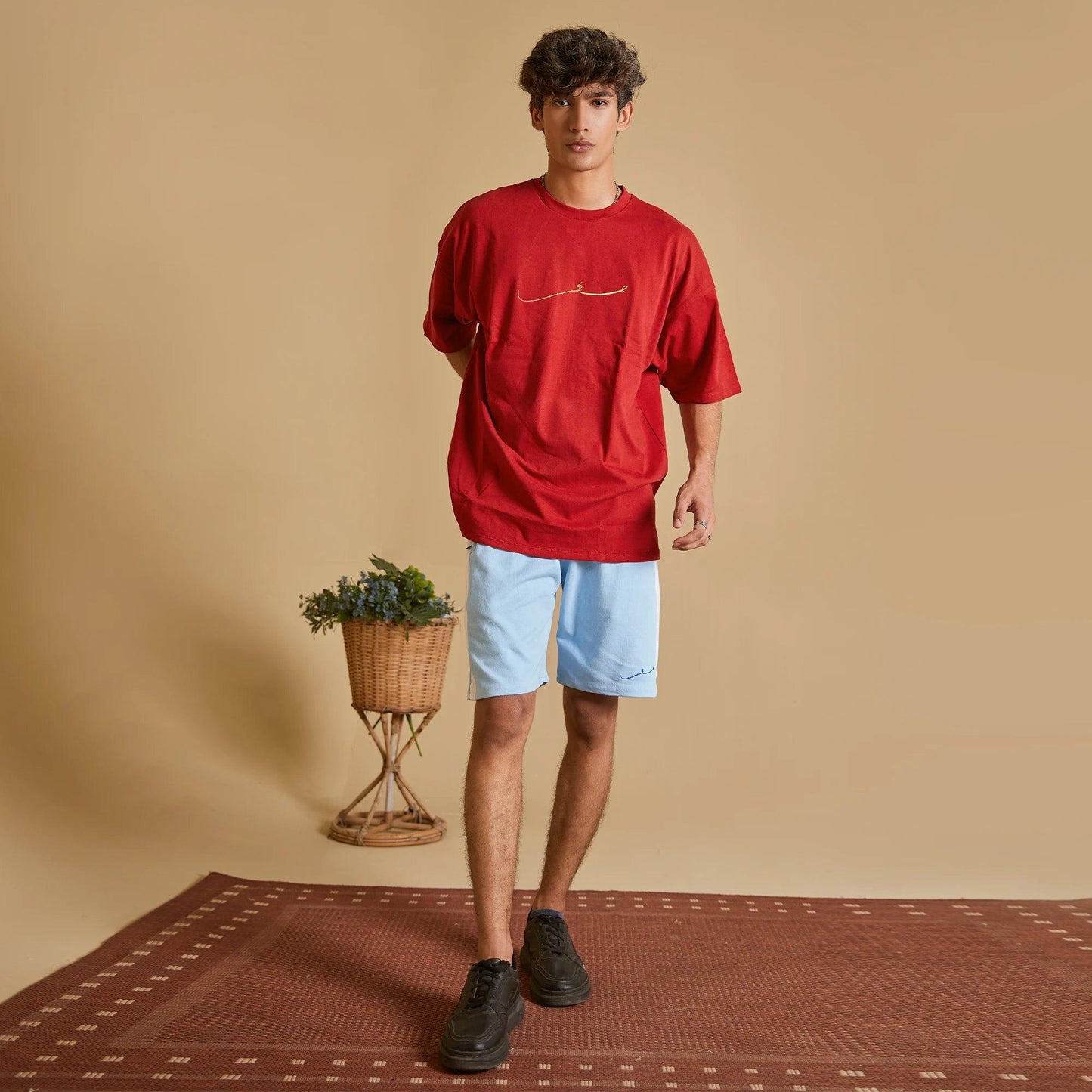 “THE MINIMALS” RED T-SHIRT - SIFAR