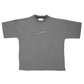 Basic Typography Grey T-Shirt