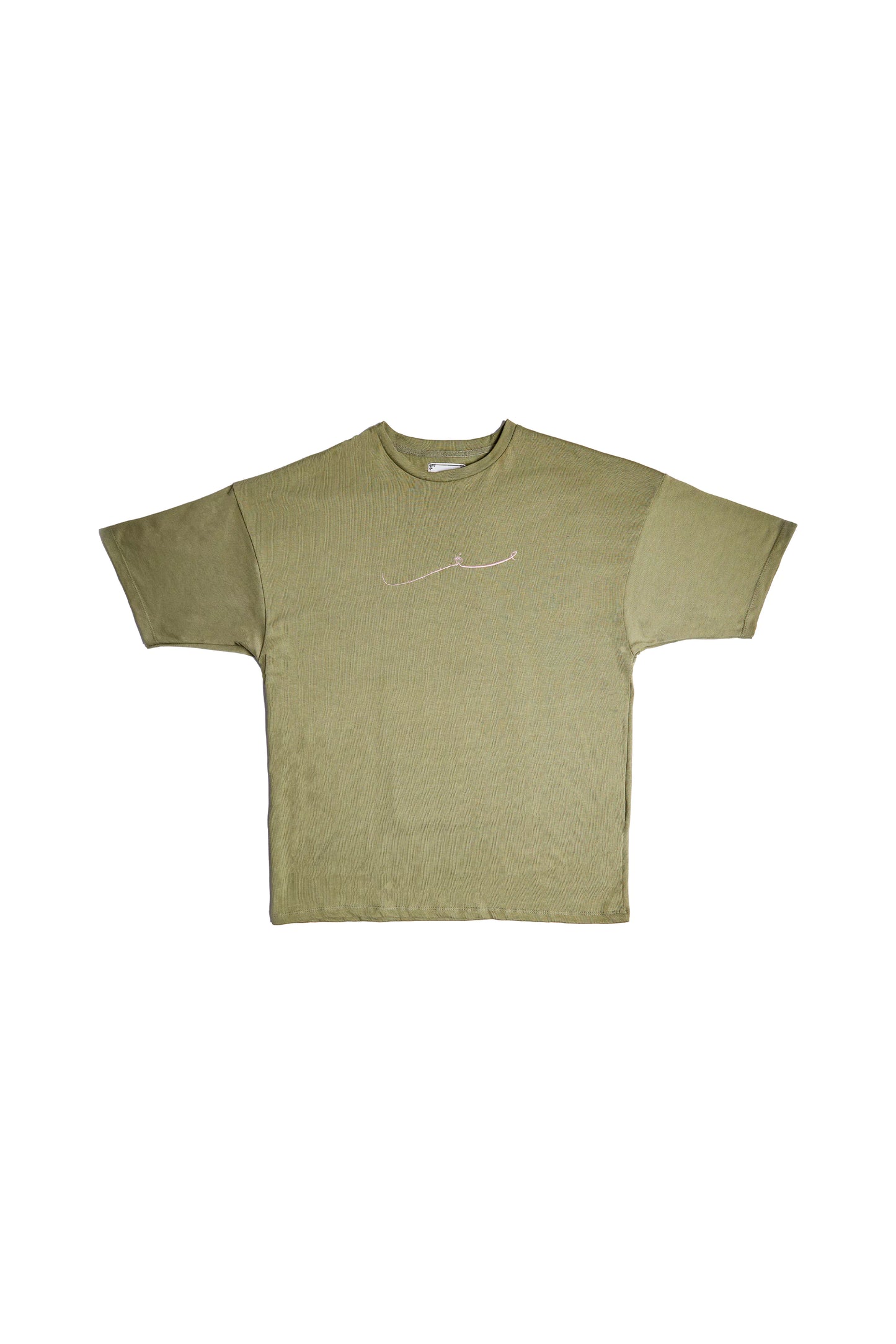“LOST IN THOUGHTS” APPLE GREEN T-SHIRT