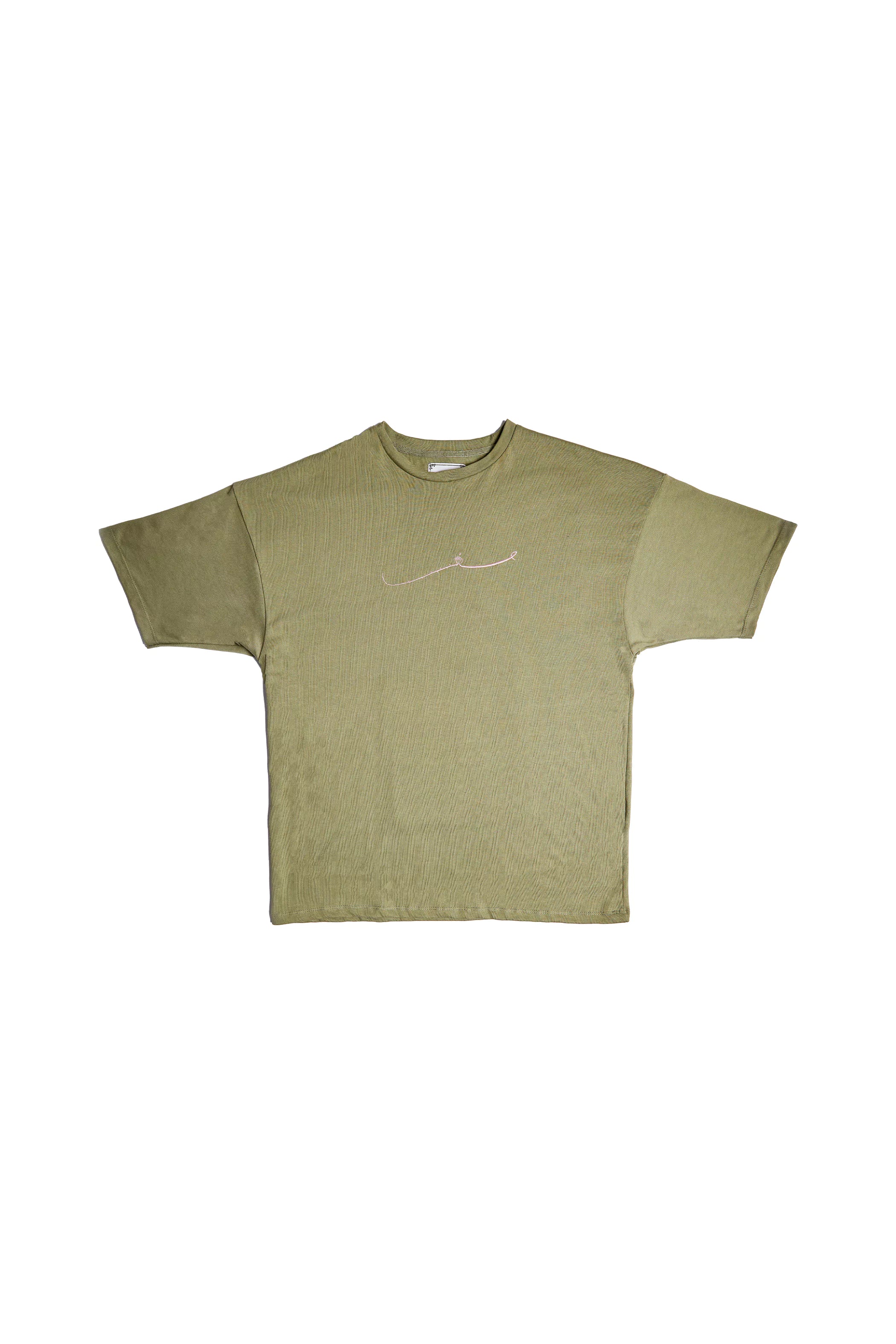 “LOST IN THOUGHTS” APPLE GREEN T-SHIRT