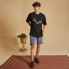 “KEHNAY DO JO KEHTI HAI” JET BLACK T-SHIRT - SIFAR