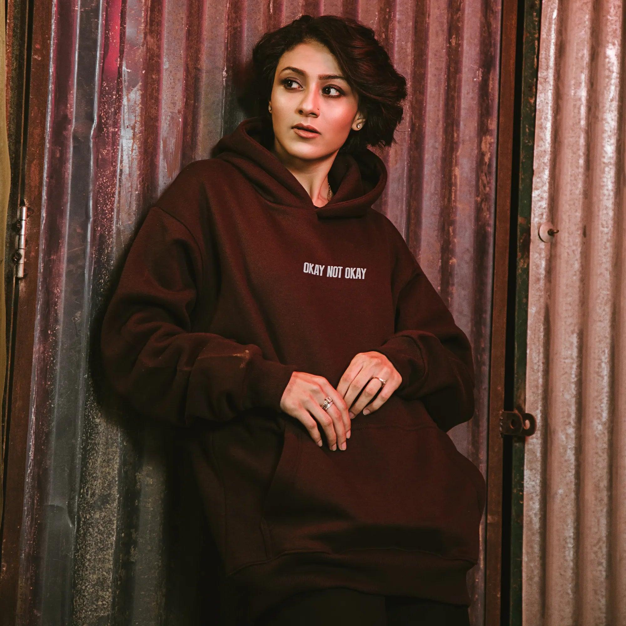 Dark Brown Hoodie - SIFAR