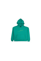 “SIYAH” CARIBBEAN GREEN HOODIE
