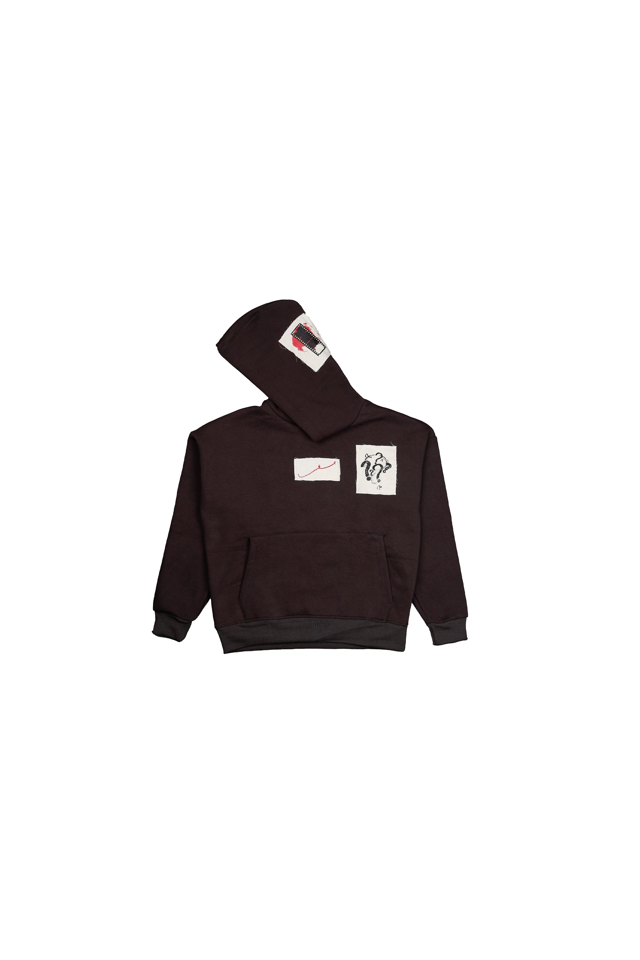 HUM” SMOKY BLACK HOODIE