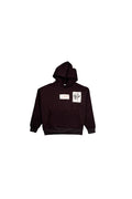 HUM” SMOKY BLACK HOODIE