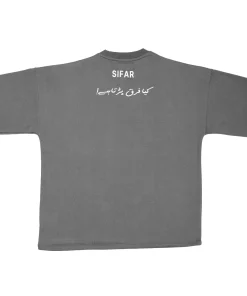 sifar-Tshirt-unisex-Spacegrey-back-product